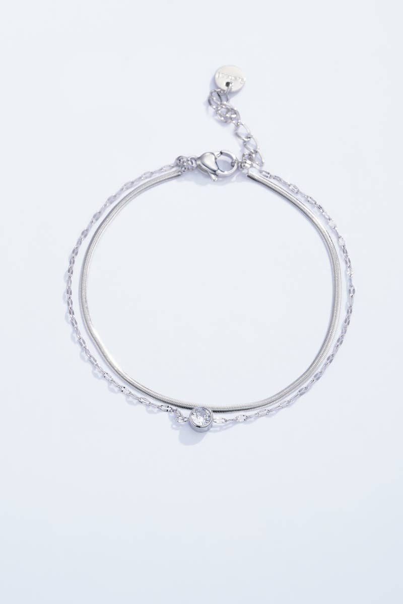 Doppelarmband Gold – Lagenlook