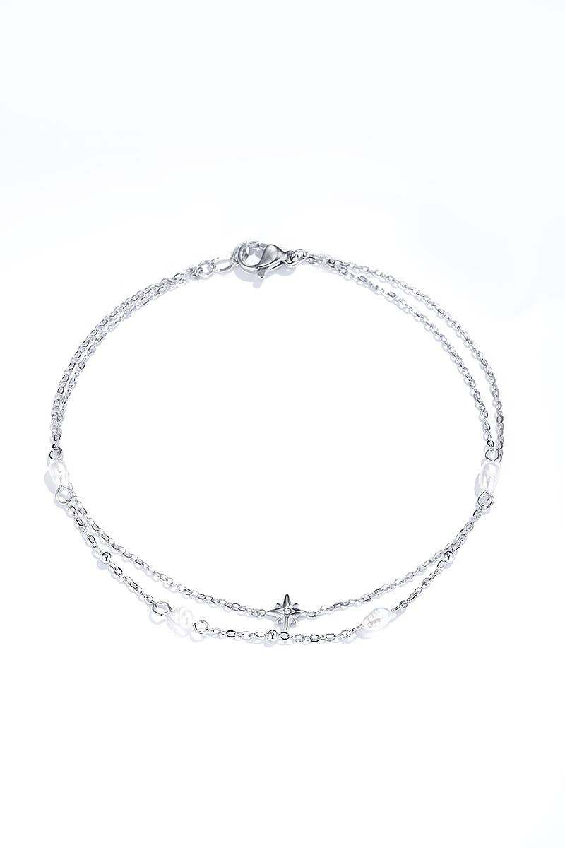 Aurora armband silver – rostfritt stål 316L nickelfritt och vattentåligt | Nordè Design