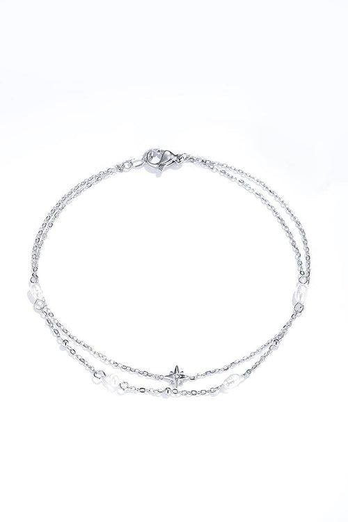 Aurora armband silver – rostfritt stål 316L nickelfritt och vattentåligt | Nordè Design